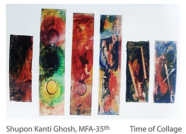 Shupon Kanti Gosh - Time of Collage