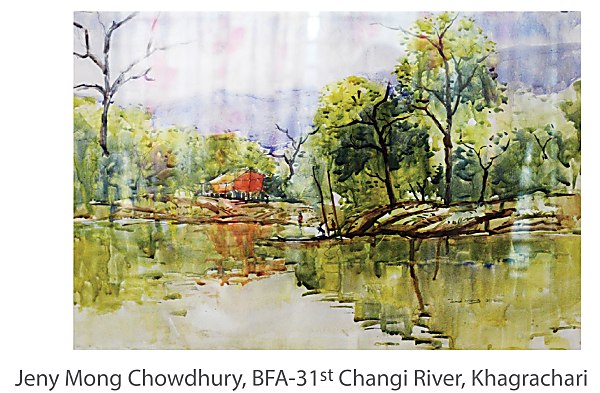 Jeny Mong Chowdhury - Changi River, Khagrachari