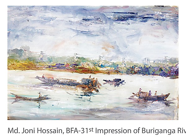 Md. Joni Hossain - Impression of Buriganga River