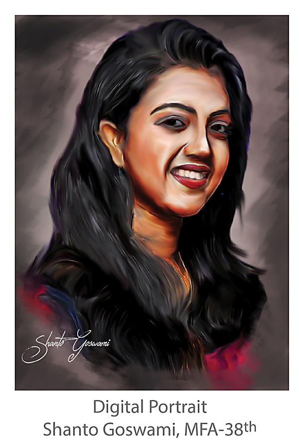 Shanto Goswami - Digital Portrait