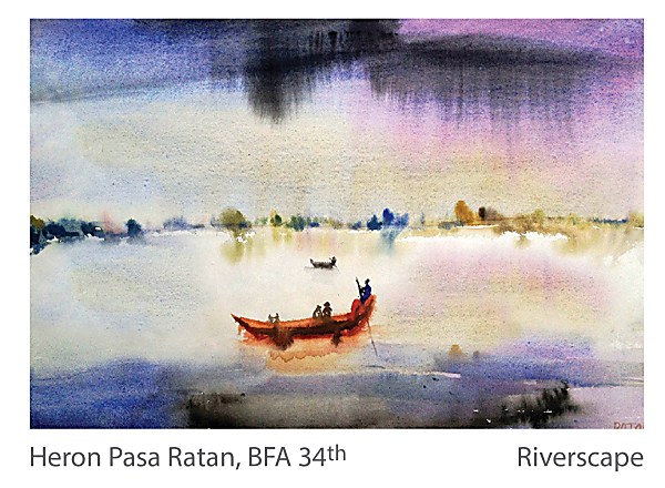 Heron Pasa Ratan - Riverscape