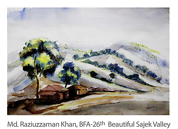 Md. Raziuzzaman Khan - Beautiful Sajek Valley