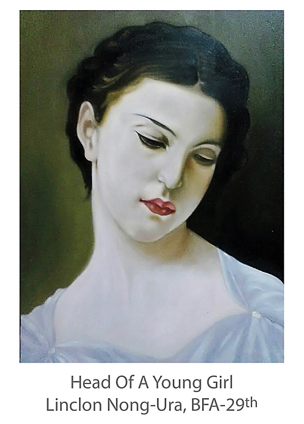 Linclon Nong-Ura - Head of A Young Girl