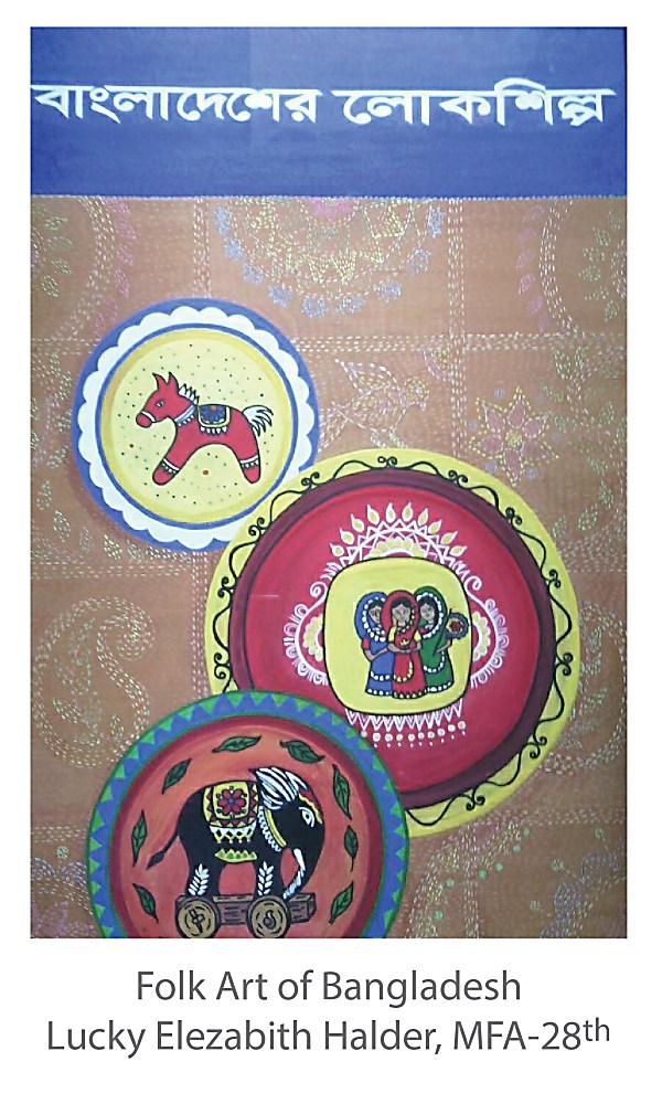 Lucky Elezabith Halder - Folk Art of Bangladesh