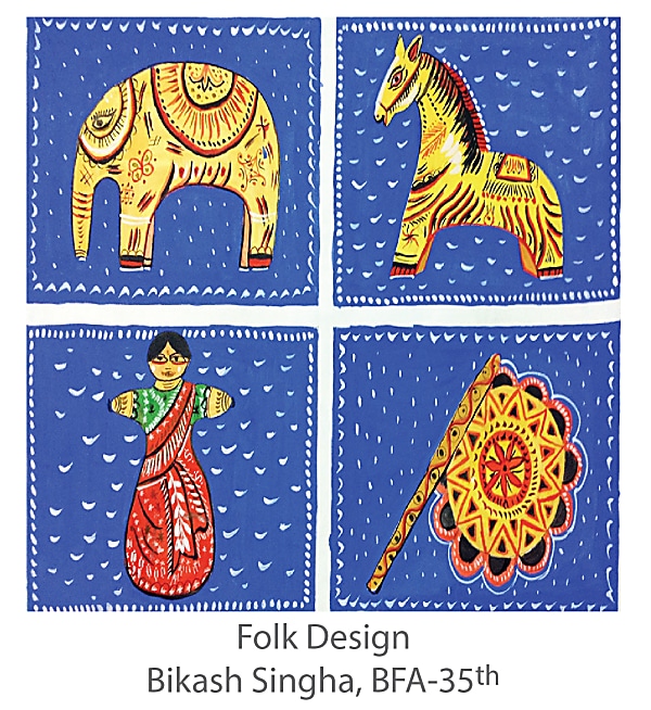 Bikash Singha - Folk Design