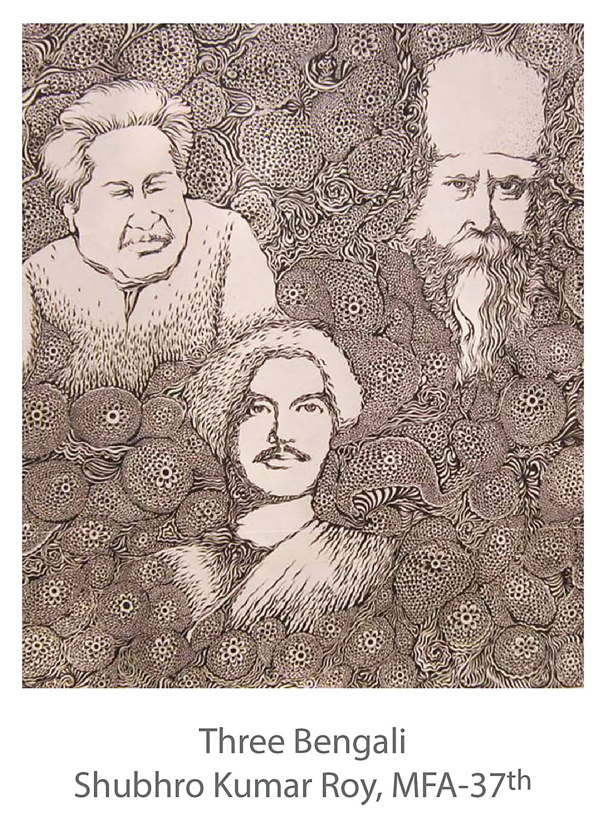 Three Bengali - Shubhro Kumar Roy