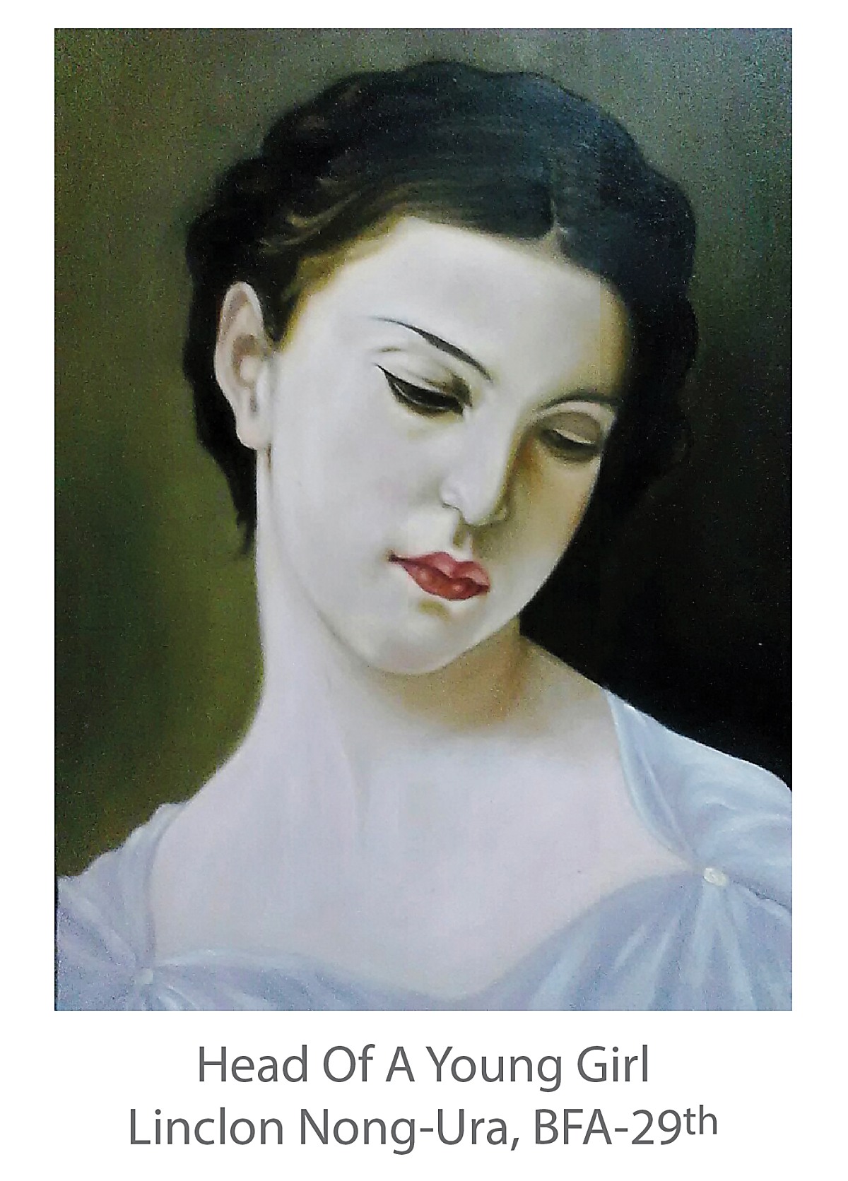 Head of A Young Girl - Linclon Nong-Ura